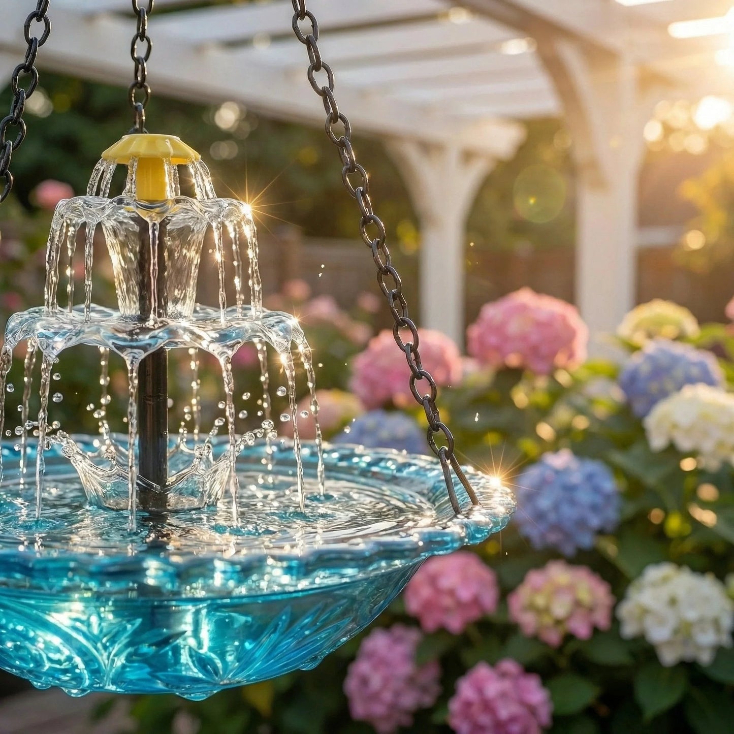 🐦 49% OFF Today – Solar Hanging Bird Bath Fountain | Attract Birds & Create a Peaceful Garden Oasis 🐦💦